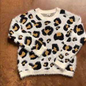 Animal Print Sweater